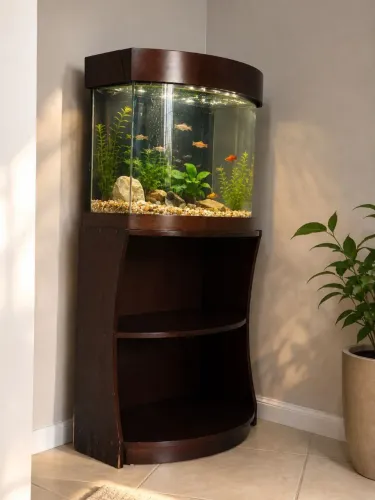 Aquário 70 Litros + Móvel Planejado