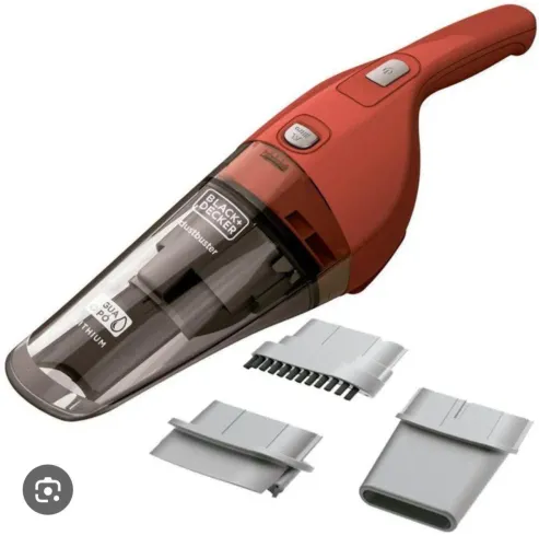 Aspirador de Pó e Água Portátil DustBuster da Black+Decker.