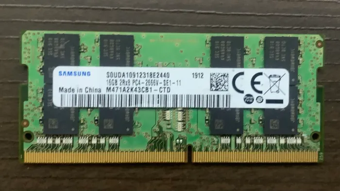 Memória RAM Samsung DDR4 16GB 2666Mhz