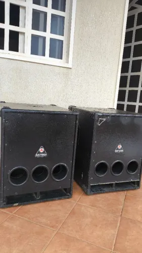 2 Subwoofer Antera LF 1000A 15 POLEGADAS 