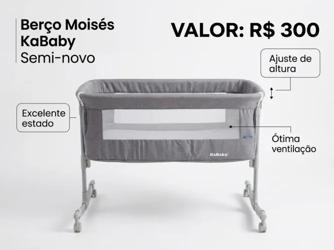 Berço moisés 