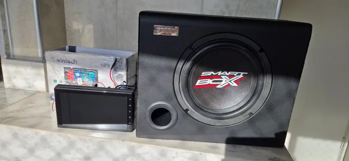 Som Wintech e Subwoofer (Venda casada ou separada)<br>(Venda casada ou separada)