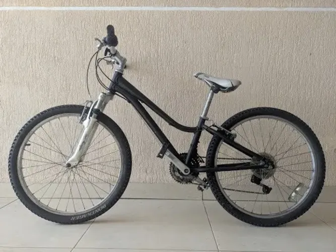 Bicicleta Aro 24 Shimano 18 Marchas Suspensão Dianteira V-Brake - Preço De Desapego.