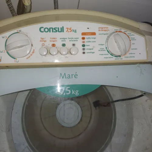 Máquina de lavar Cônsul-com defeito 