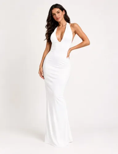 Vestido longo Branco