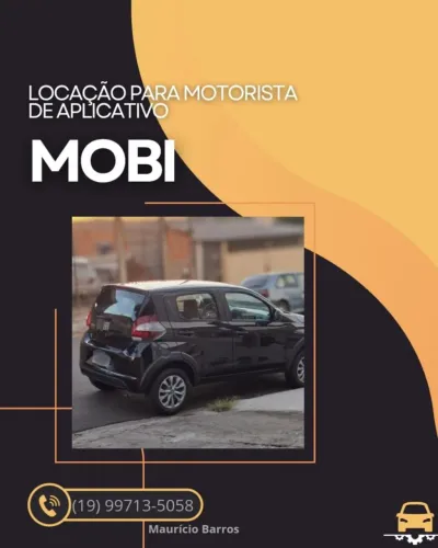 Locação de veículos para motorista de aplicativo 