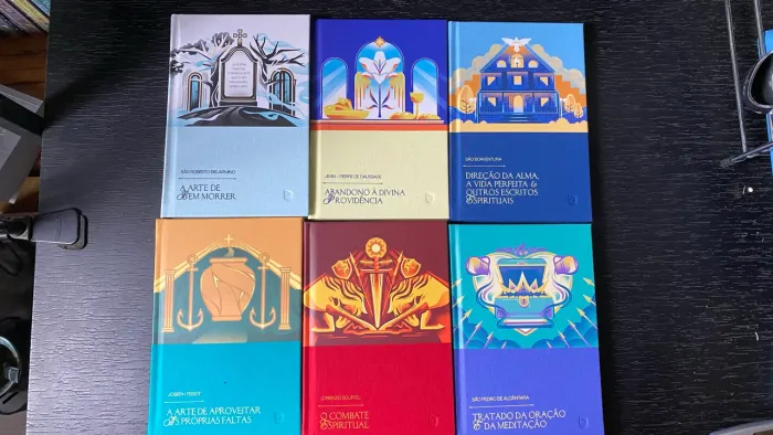 Tesouros Espirituais 6 livros (Minha biblioteca Católica) mbc