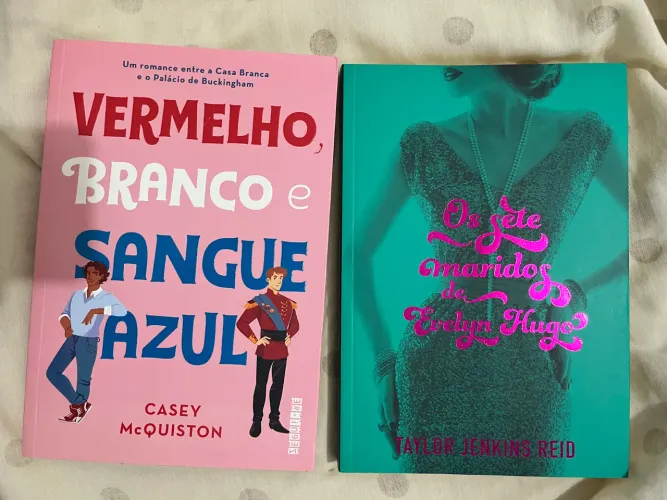 Vermelho, Branco e Sangue Azul + Os sete maridos de Evelyn Hugo