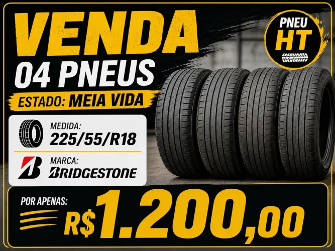 04 pneus HT 225/55/R18