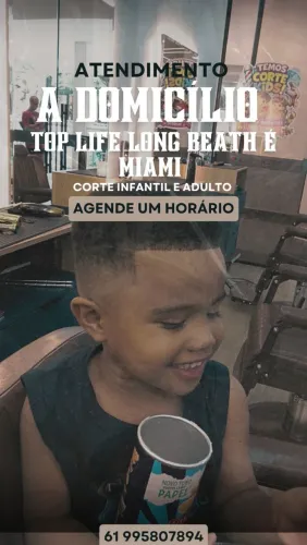 Corte de Cabelo Masculino a Domicílio