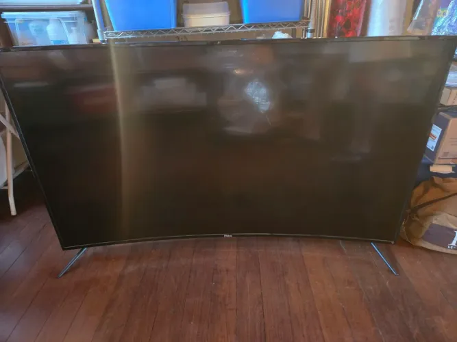 TV Philco 65 polegadas tela curva 4k