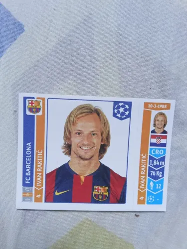 Figurinha do rakitic de 2014