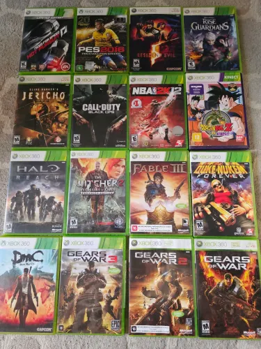 Jogos xbox 360 originais em perfeito estado