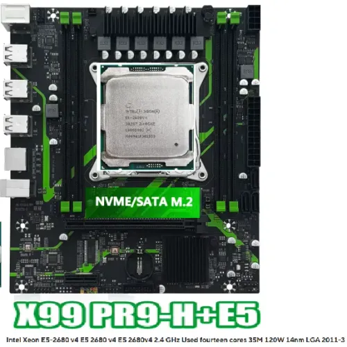 kit xeon placa mae processador e memoria