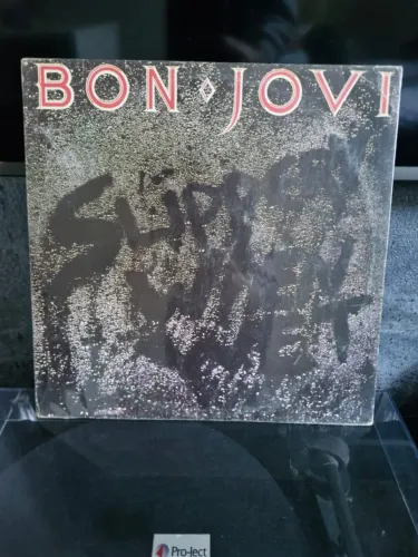 Disco de vinil Bon Jovi - slippery when wet nacional