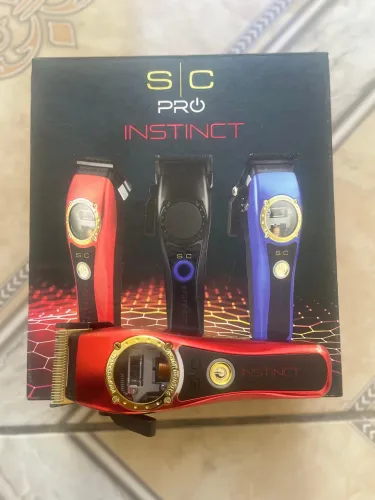 máquina de barbeiro profissional cliper instinc