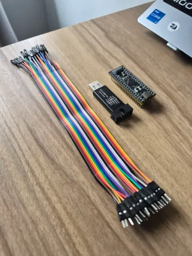 Black Pill STM32 + ST Link V2 + Jumpers