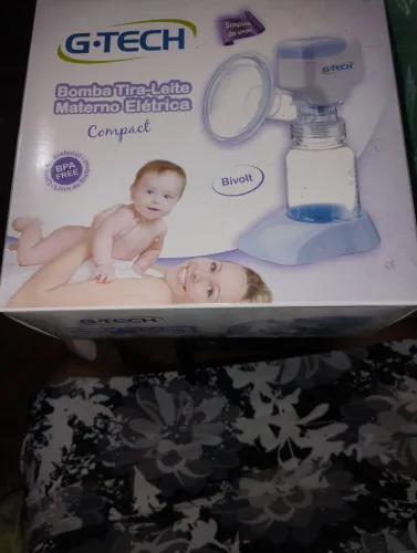 Bomba de tirar leite elétrico (G-Tech)