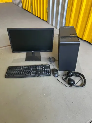 PC Completo i3 10ª Geração + Monitor LG + Teclado + Mouse + Headset | 8GB RAM + SSD 120GB