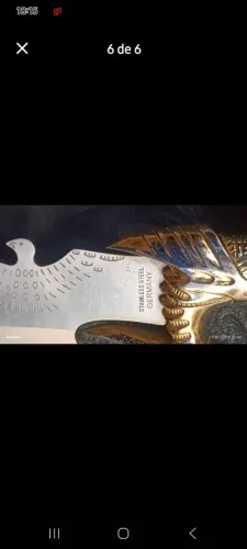 Faca para antiguidade 