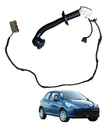 Chicote Porta Traseira Direita Peugeot 207 1.4 8v 2011 2012