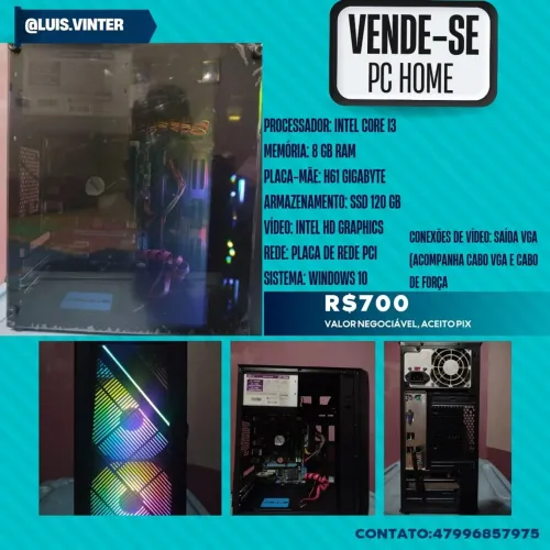 Vendo Pc home office