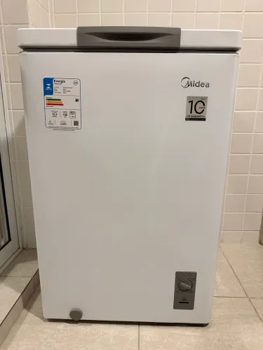 Freezer Horizontal Midea 100L Bivolt - Estado de Novo