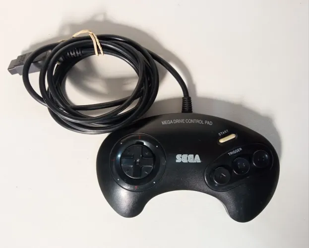 Controle Mega drive 3 botões original sega