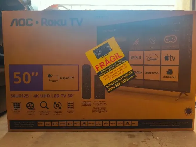 Smart TV AOC 50U6125 50'' 4K LED (LACRADA)