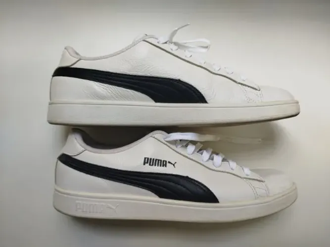 Tênis Puma Smash Branco Couro 42