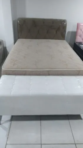 Cama casal de luxo