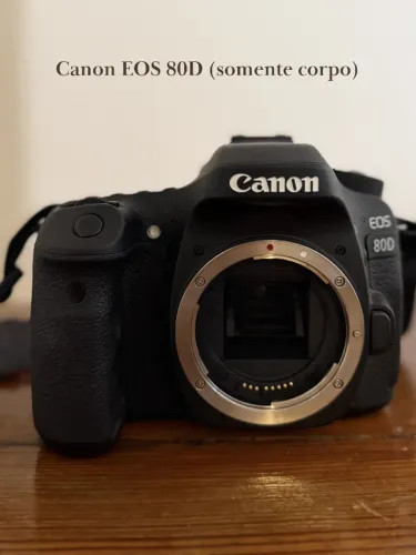 Canon EOS 80D DSLR Camera (Somente Corpo)
