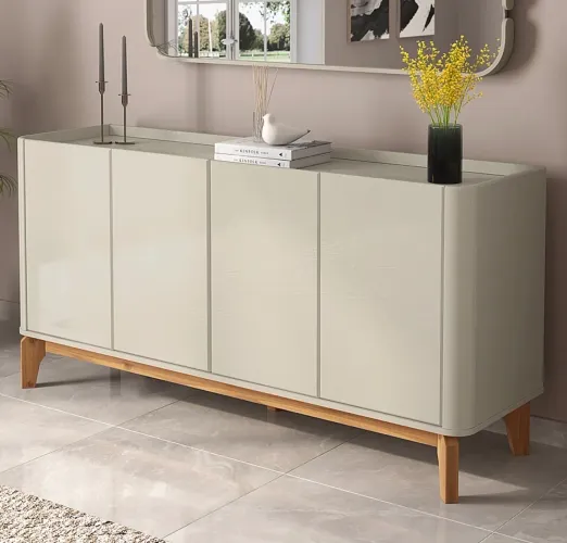 Buffet 160cm 4 Portas Versátil p65