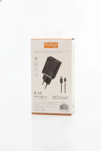 Carregador ?'GOLD PRO Turbo 40W - O Poder que Seu Dispositivo Precisa!