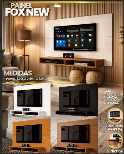 Painel para TV até 43 polegadas