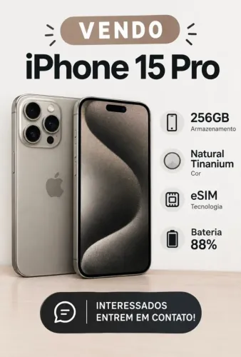 Iphone 15 Pro 256GB
