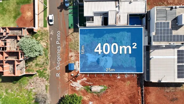 Terreno com 400 m² à Venda no Jardim Munique - Maringá