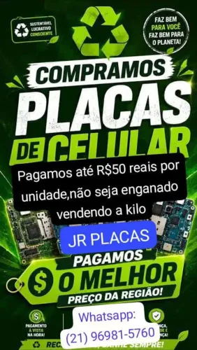 Lojas de celulares compramos por unidade seu estoque