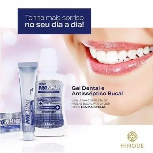 Gel Dental ProWhite combate dentes amarelados