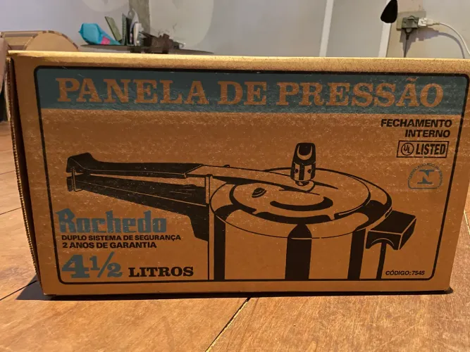 Panela de pressão 4,5L Rochedo