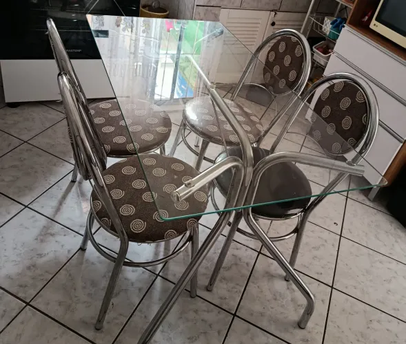 Mesa de vidro