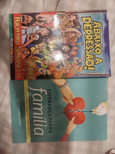 Livros Abaixo a depressão e espeta para a família 