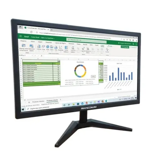 Monitor LED WIDE de 19,5 polegadas