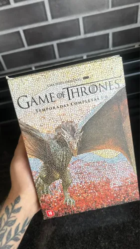 Box Game of Thrones DVD | Temporadas 1 a 6 Completo | Item de Colecionador