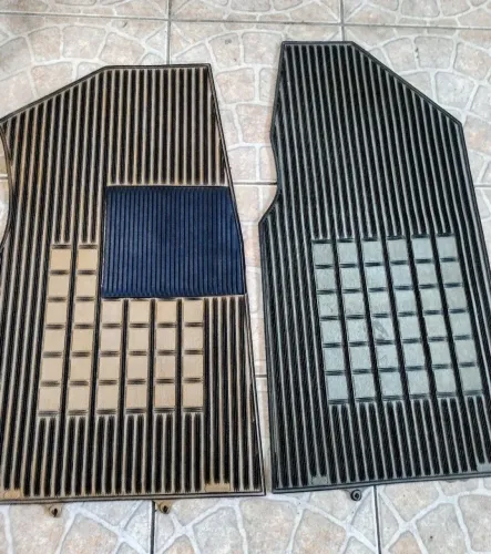 Tapete Borcol Chevette Marrom/Cinza Monocromático Original Raridade !