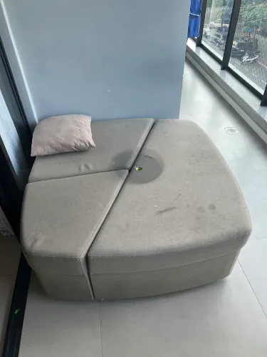 Puf de 3 peças