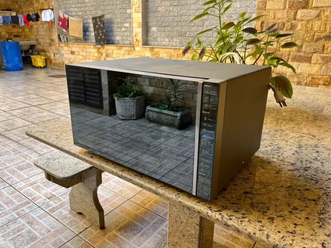 MICROONDAS BRASTEMP C/ GRILL COELHO NETO 32L FUNCIONANDO PERFEITAMENTE TUDO 350,00