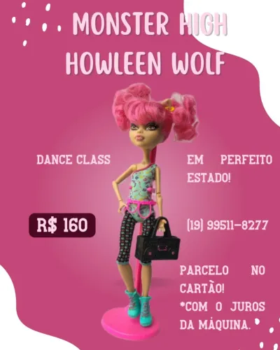 Monster High- Howleen Wolf