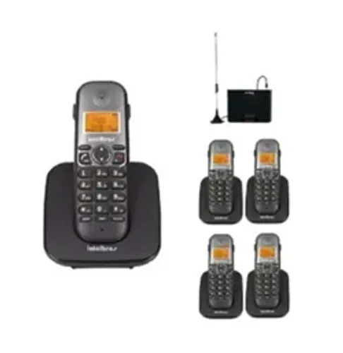 Central Celular + Ramais Intelbras