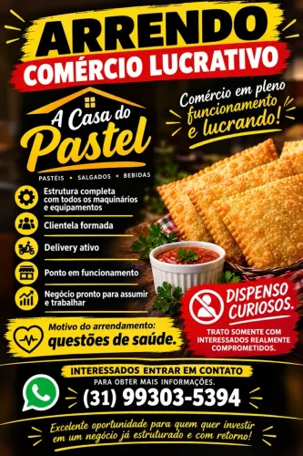 Arrendamento pastelaria gourmet